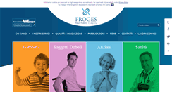 Desktop Screenshot of proges.it
