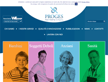 Tablet Screenshot of proges.it