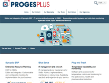 Tablet Screenshot of proges.com